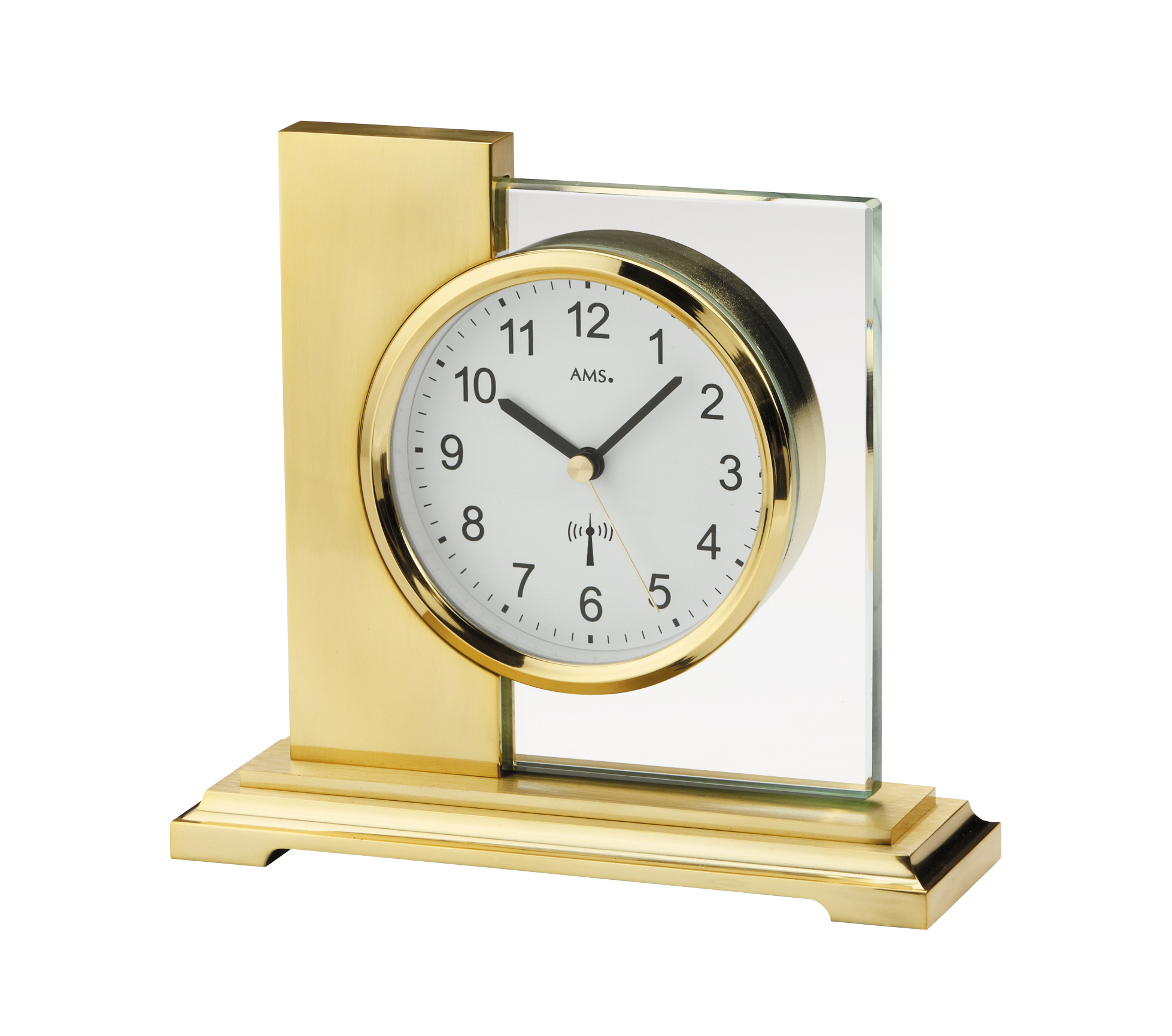 AMS 5141 RC Quarts deskclock 16 cm